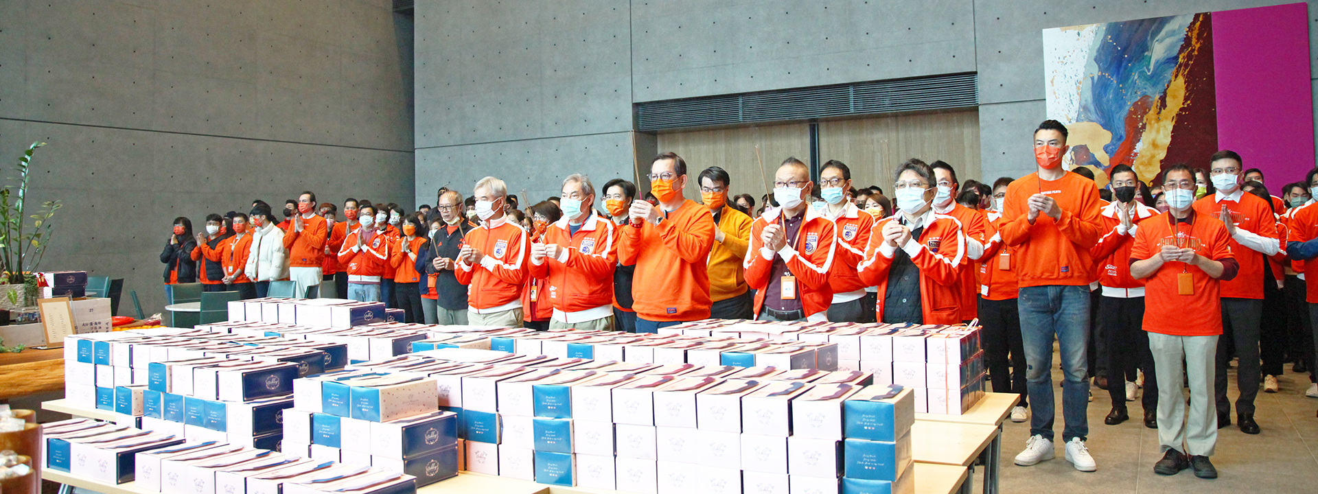 璞園建築團隊金虎年開工拜拜