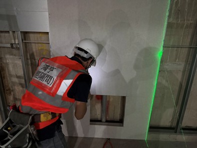 璞園畾畾青 2026.03.14 B3F複壁封版施作