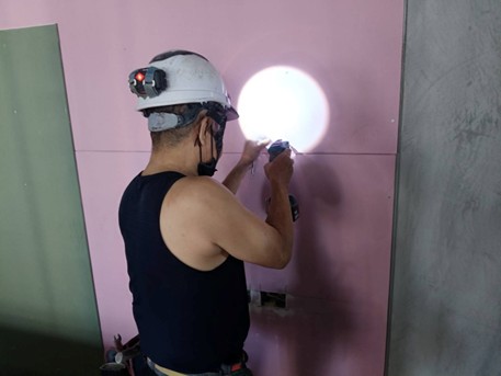 璞園畾畾青 2025.09.28 A棟10F輕隔間濕區雙面封版