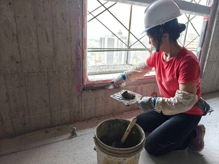 璞園畾畾青 2025.09.29 B棟15F室內吊線施作