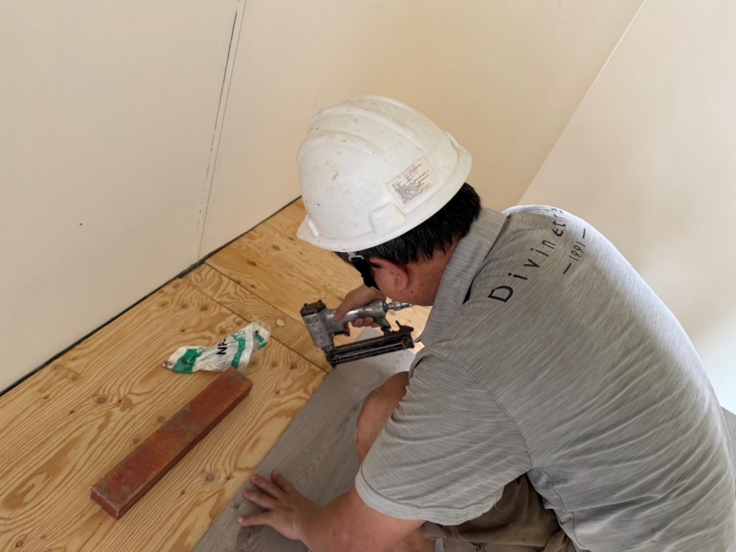 璞園畾畾青 2026.07.25 B棟8F室內木地板施作