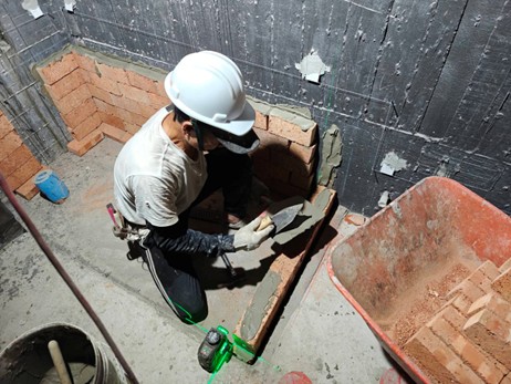 璞園畾畾青 2025.10.07 B棟9F浴缸砌磚