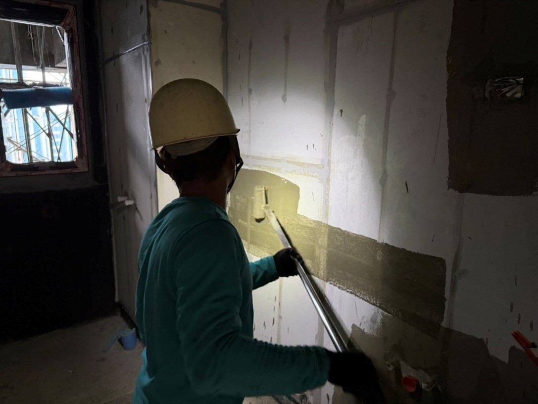 璞園畾畾青 2025.10.22 A棟14F浴室防水施作