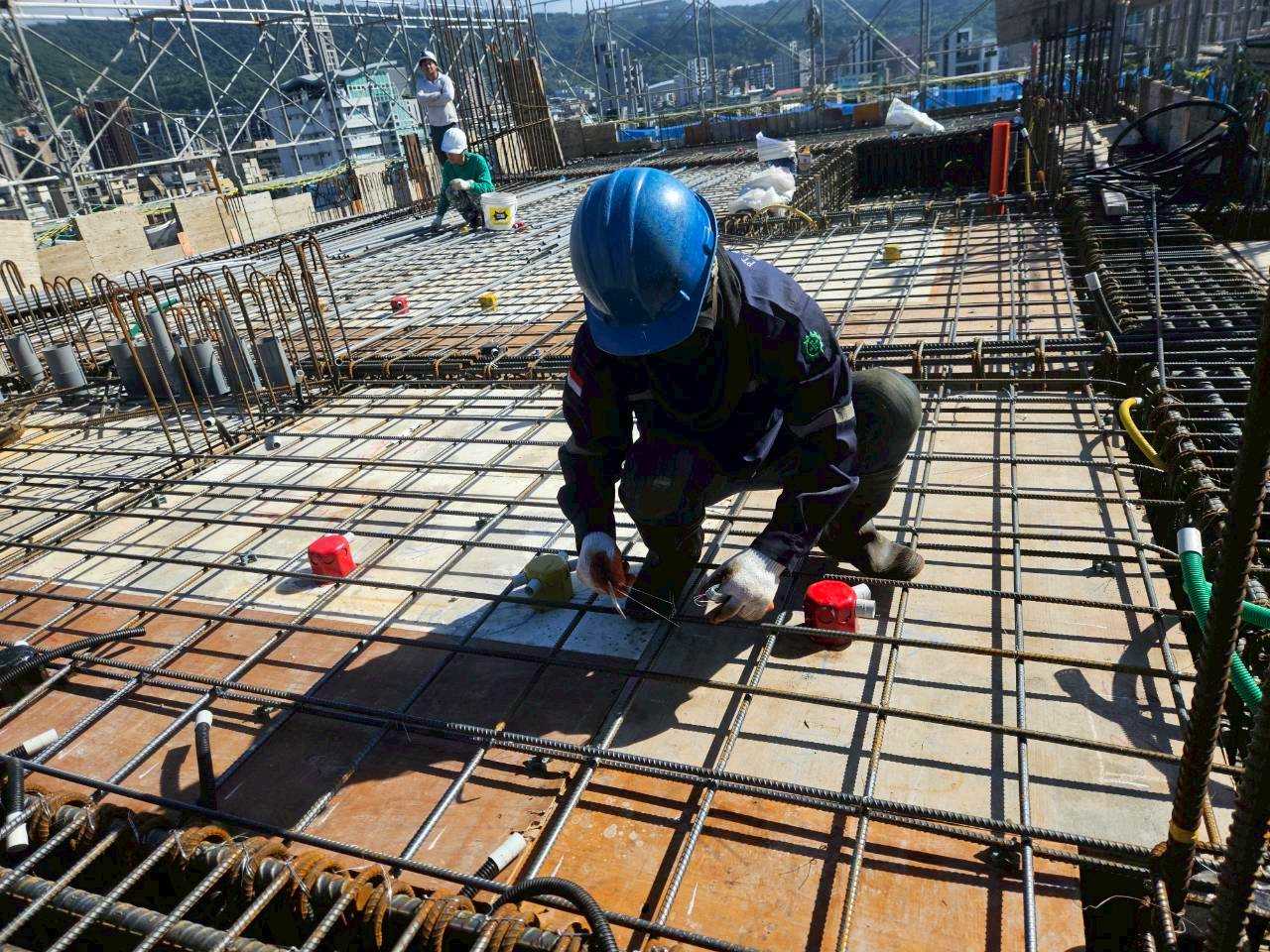 璞園喆里東 11FL 版筋綁紮