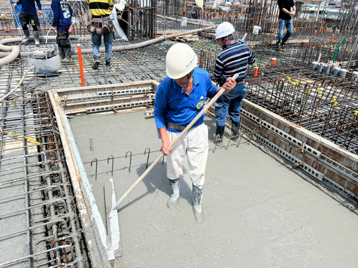 璞園喆里東 7FL-灌漿