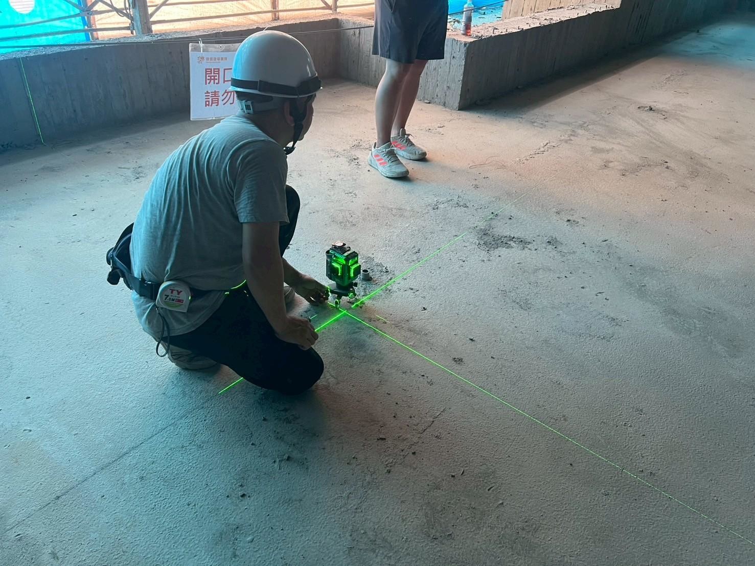 璞園喆里東 室內放樣