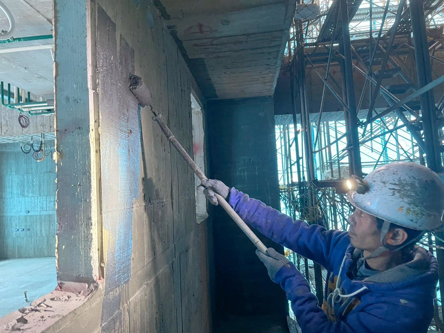 璞園喆里東 外牆防水施作