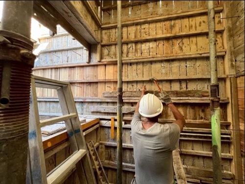 璞園喆里東 9樓牆模施作