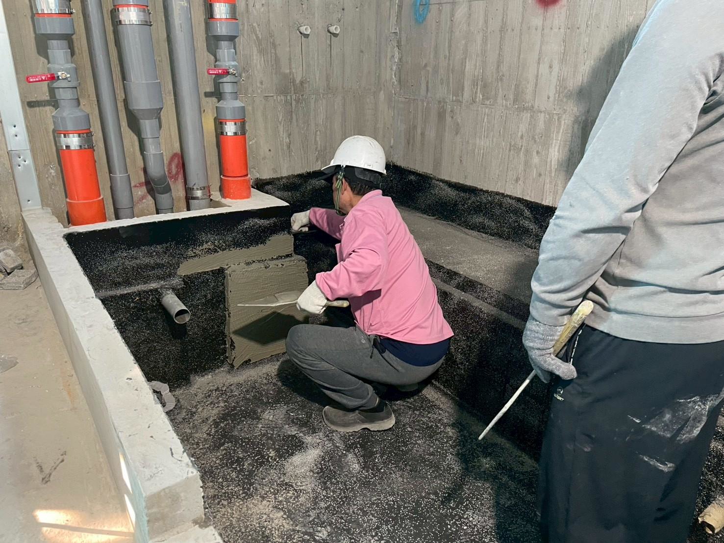 璞園喆里東 降版區防水打底保護