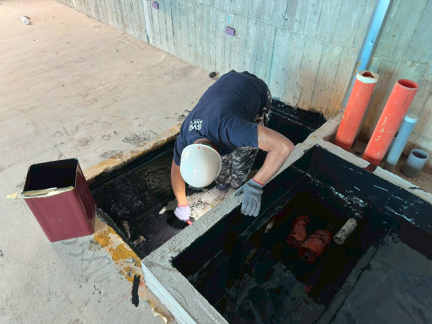 璞園喆里東 降版區防水施作二