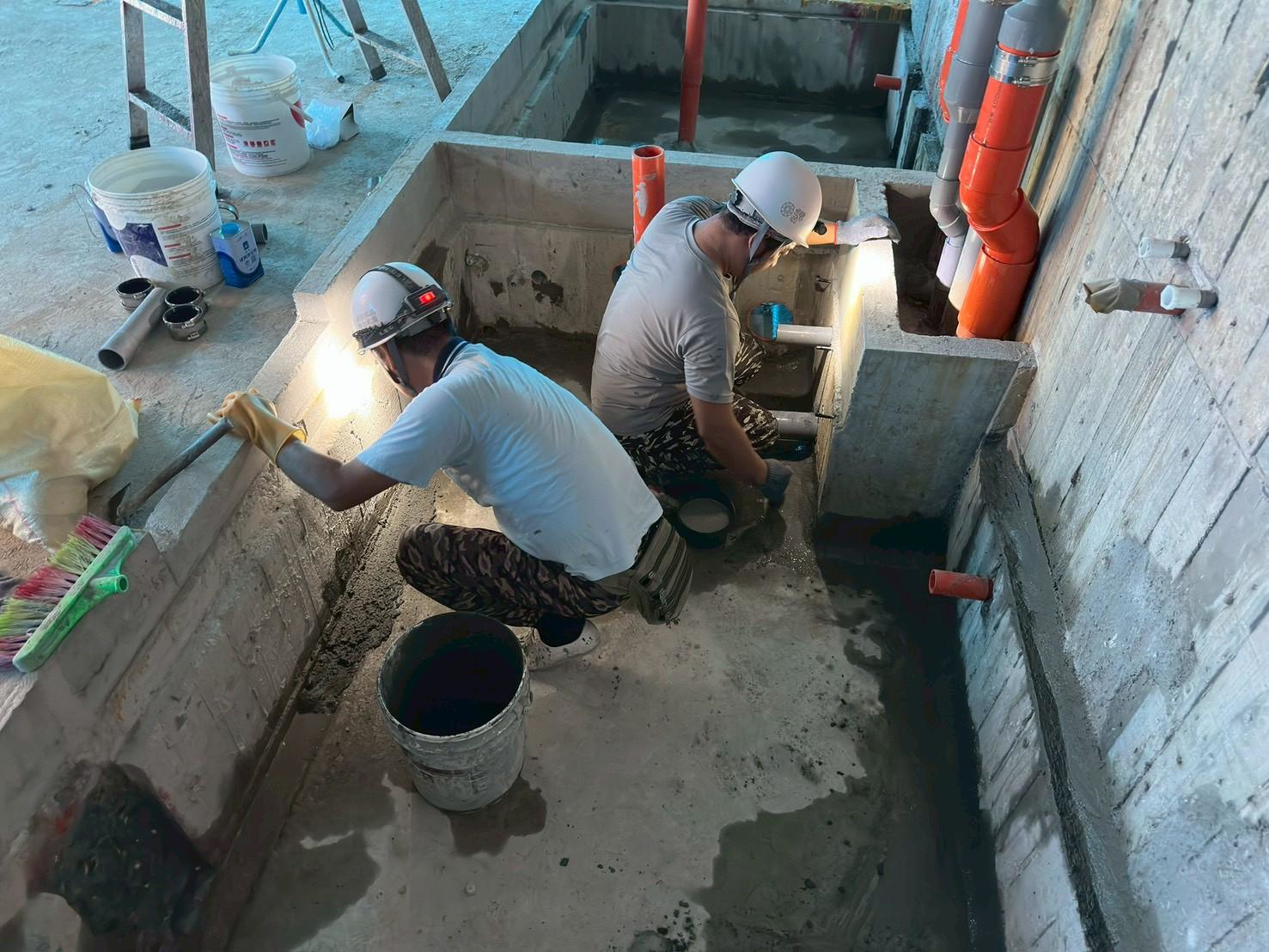 璞園喆里東 降版區防水施作一