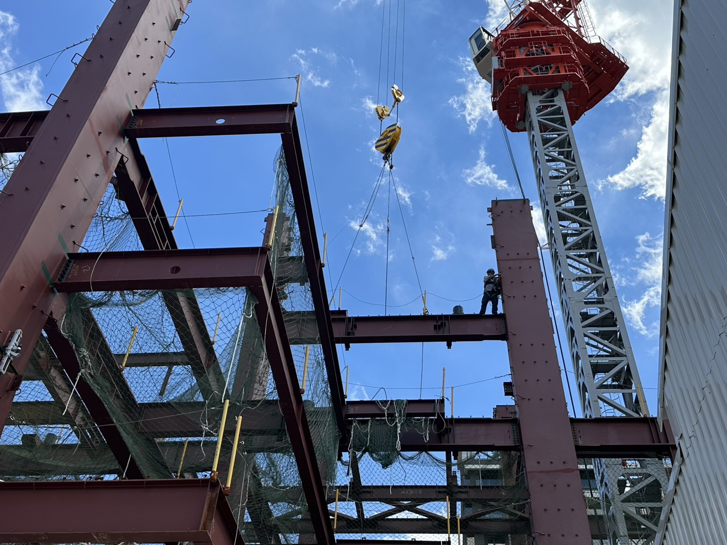 築觀 第二節鋼梁吊裝