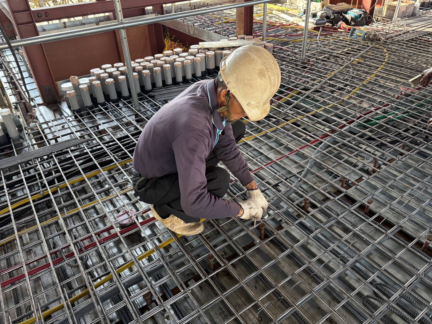 築觀 5FL鋼筋綁紮