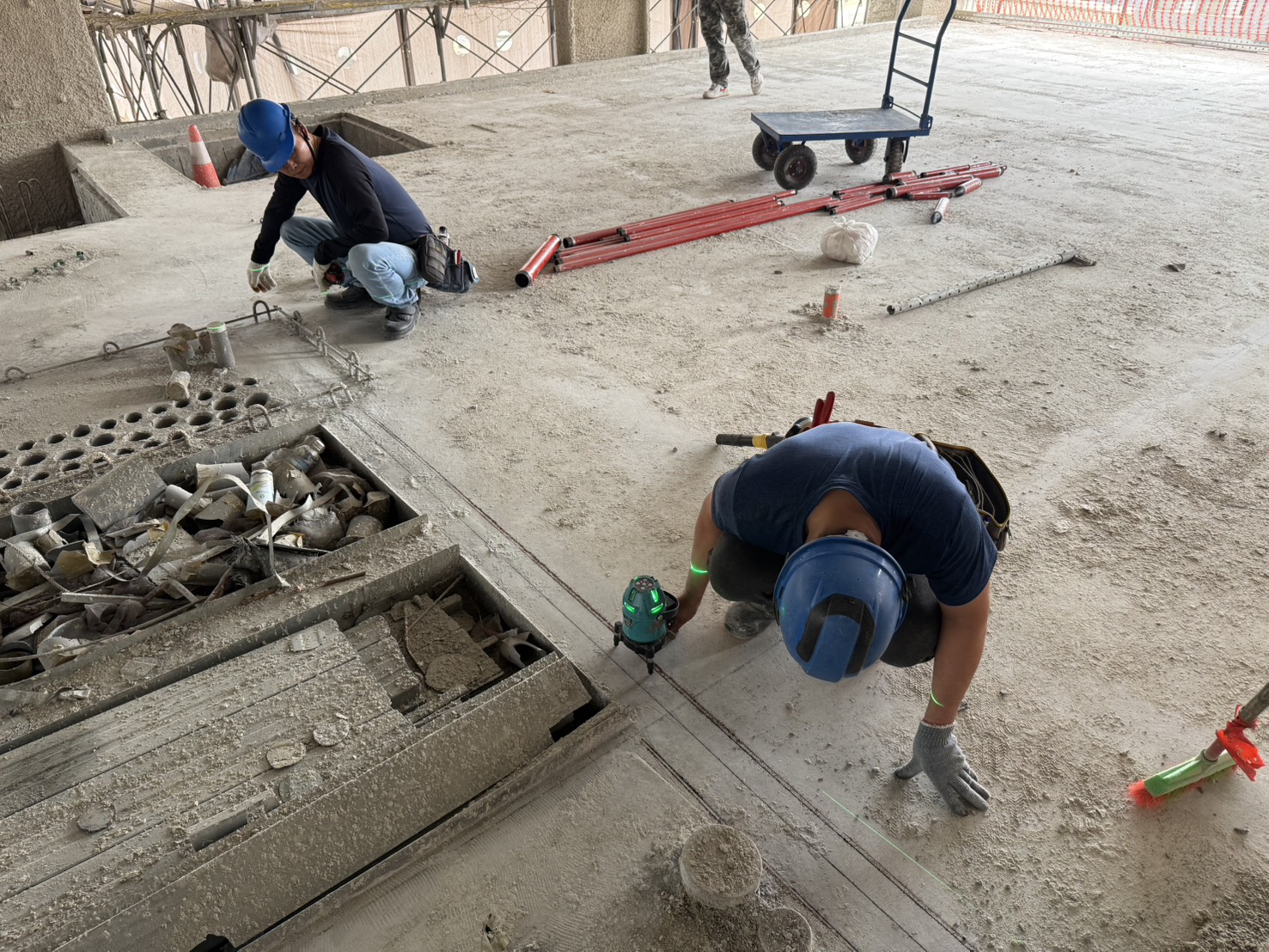 築觀 3F輕隔間放樣