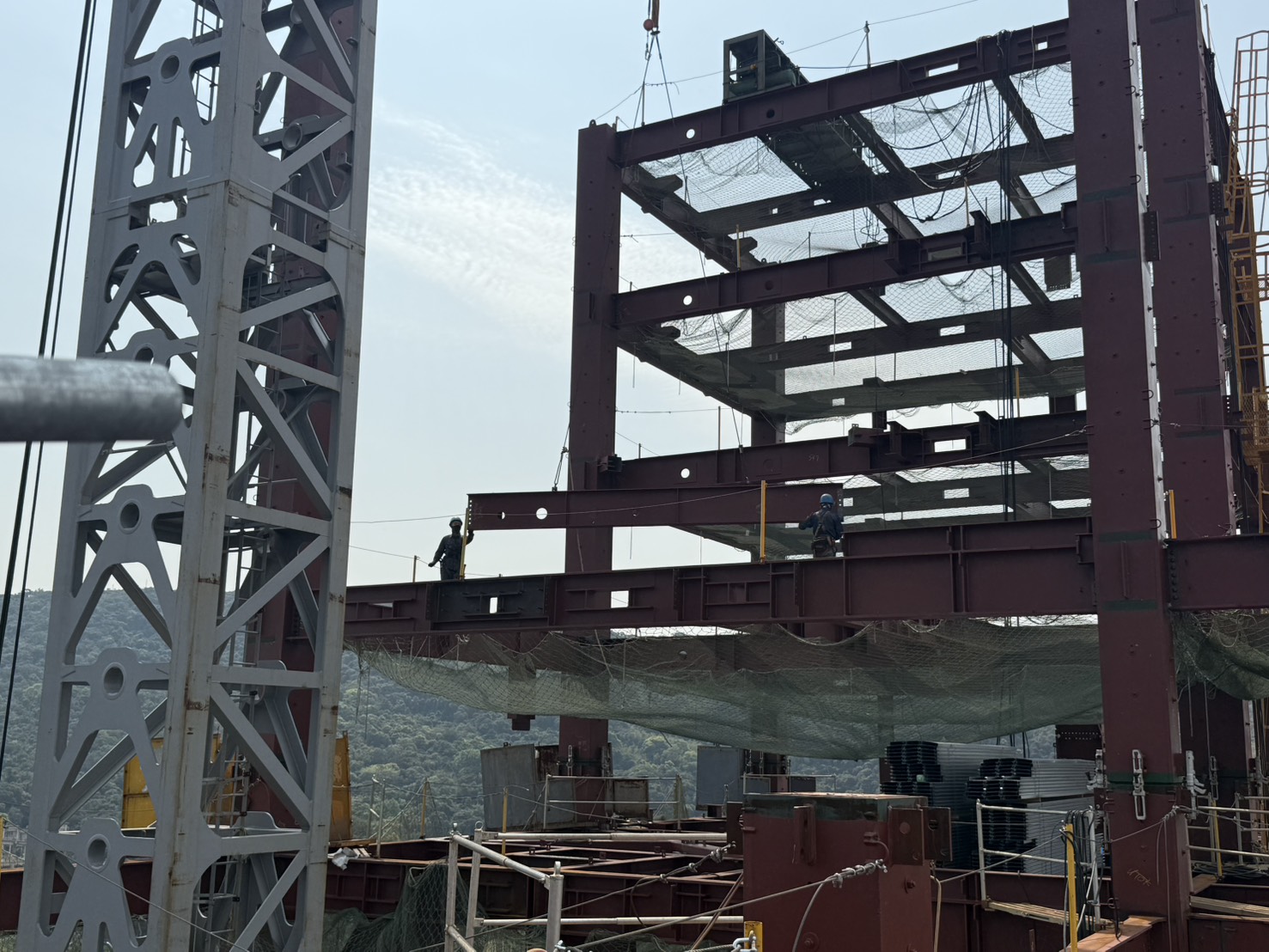 築觀 第六節鋼樑吊裝