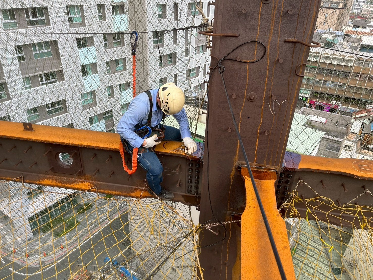 璞園泊隱 2025.12.22 第三、四節鋼構焊道第三方檢測