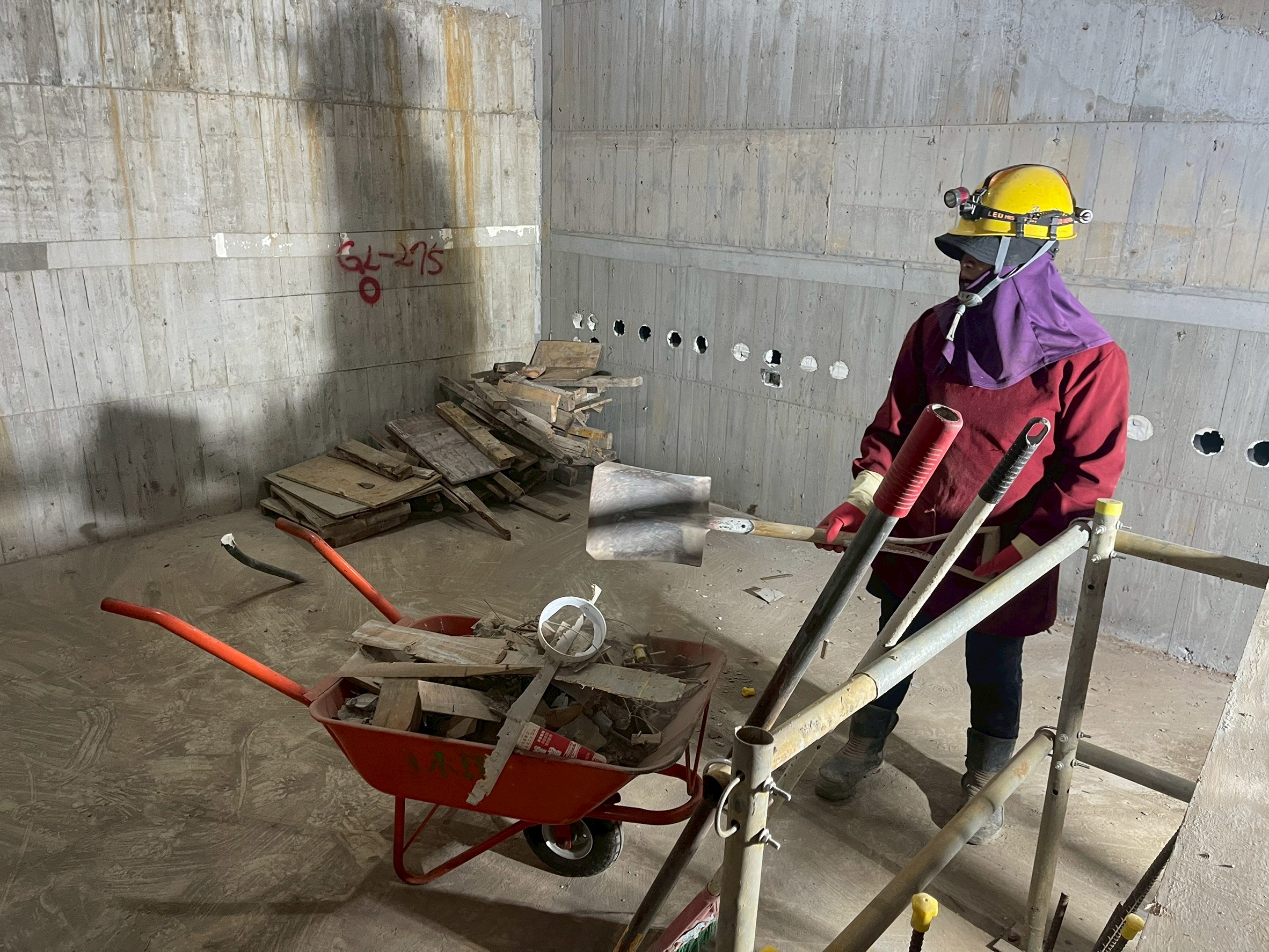 璞園泊隱 2025.12.31 B1F模板物料整理