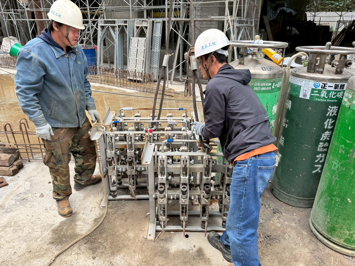 璞園泊隱 2026.02.07 鋼構物料整理