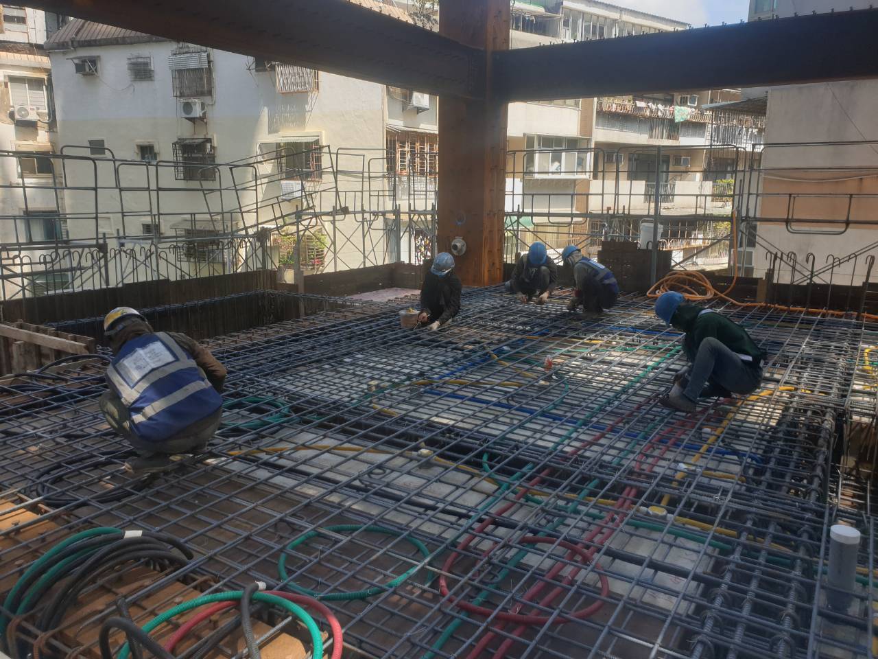 璞園泊隱 2026.03.14 3FL樓版鋼筋工程綁紮