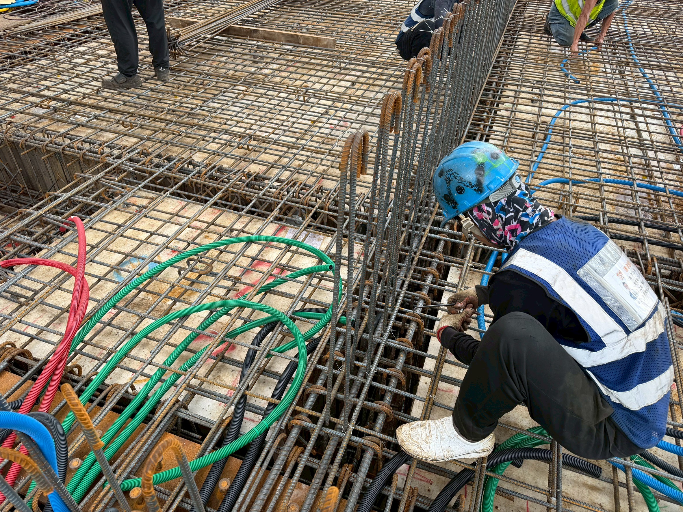 璞園泊隱 2026.06.15 7FL樓版鋼筋工程綁紮