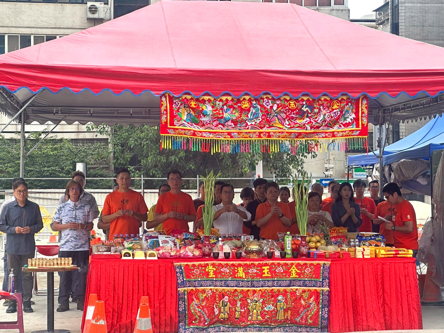 【西華璞園】拆屋完工謝土拜拜